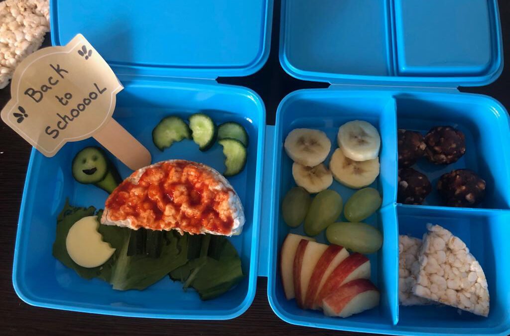 فكرة Lunchbox سريع و خالي من الجلوتين