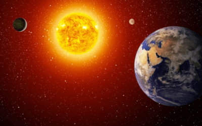 It takes 8 minutes, 19 seconds for light to travel from the Sun to the Earth.